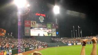 Bonds Homer 756, Celebration, Hank Aaron Tribute