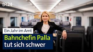 Ein Jahr im Amt: Bahnchefin Palla tut sich schwer | BR24