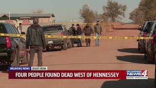 4 people found dead west of Hennessey