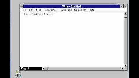 Windows 3.1 Build 061d