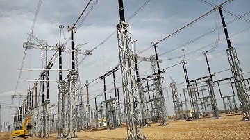 765kV Isolator & Earth Switch Alignment 🔥 | Power Grid 