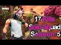 Fortnite Battle Royale : 17 Kills SOLO SQUAD RAMPAGE! (Gameplay, Chill Beats, Funny)