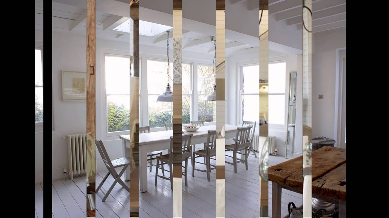 Rustic White Dining Table for Elegant Nuance