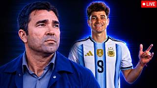 WHAT IS HAPPENING WITH JULIAN ALVAREZ + DECO IS IN THE US...