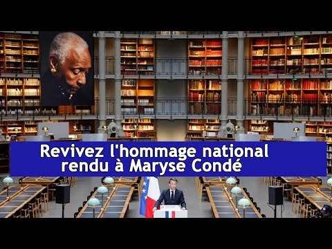 Revivez l'hommage national rendu à Maryse Condé | DRM News Français