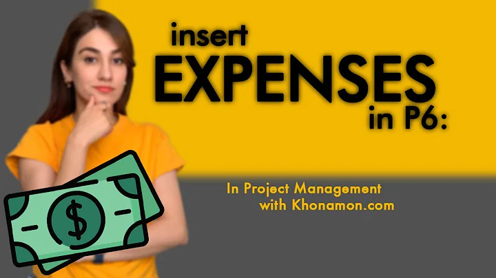 How to Add Additional Expenses in Primavera P6 - Step-by-Step | Fly, Tickets, Missions, ... costs!