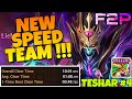 New necro abyss hard speed team  teshar journey 4 summoners war
