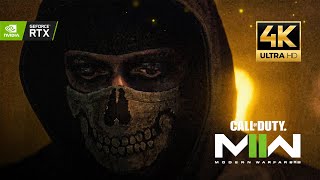 GHOST Took Off His Mask | GHOST TEAM CUT SCENE [4K HDR 60FPS] Call of Duty Modern Warfare II