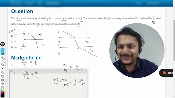 The refractive index for light travelling from medium X to medium Y is 43. The refractive index for
