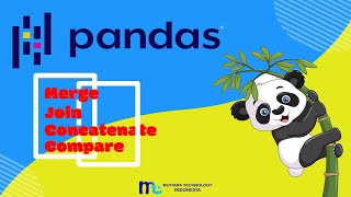 Tutorial Pandas || Merge, join, concatenate and compare