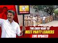 WATCH LIVE: TVK Chief Vijay meets party leaders, visuals from Vijay's residence | Tamil Nadu