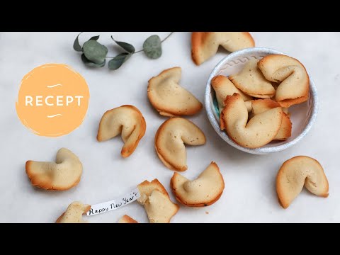 Verwonderend Gelukskoekjes maken – Hét recept voor homemade Fortune cookies GO-23