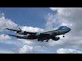 Air Force One landing at Daytona International Airport