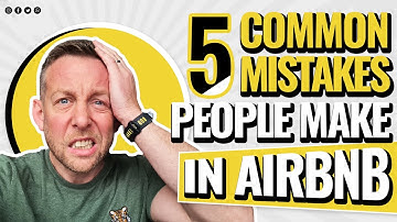 5 veelgemaakte fouten bij Airbnb en hoe je ze kunt vermijden. Tips voor serviced accommodation STR.