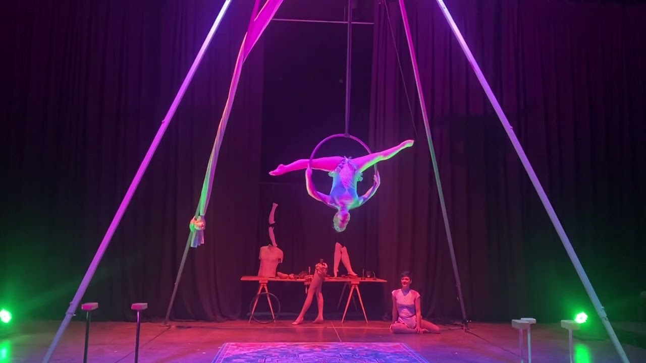 MysTree & Lacey on Aerial Hoop