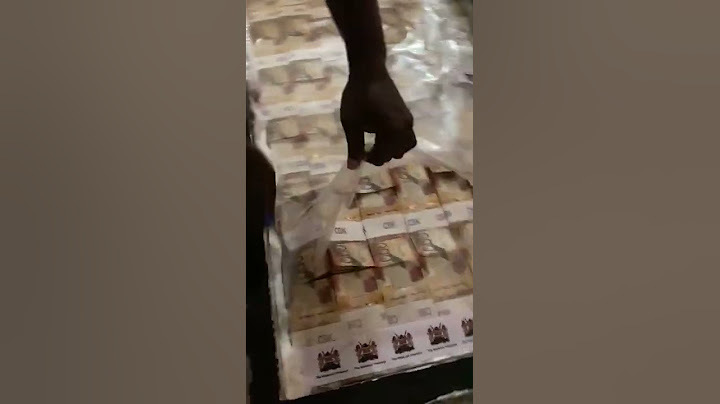 bulky kenyan money from  central bank #kenya #money #new #2022