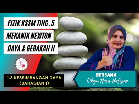 Mekanik Newton : Daya dan Gerakan II - Keseimbangan Daya (Bahagian 1)