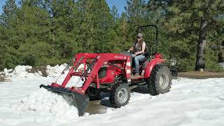 Digging out of the snow at Timberline with our Mahindra 1635 by Timberline Mountain Life 1,111 views 1 year ago 12 minutes, 45 seconds