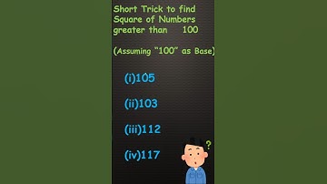 Square of Numbers Greater than 100 in Seconds⏱ #MathsShorts #MathsTrick #SquareOfNumbers #MathsMagic
