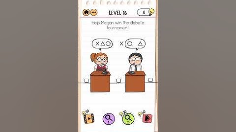 Brain Test 2 Tricky Stories Crazy High School Level 16 Solution or walkthrough.