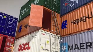 Rusty 3d printed Sea Containers