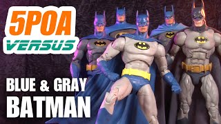 BEST KNIGHTFALL BATMAN? NECA vs DC Essentials vs DC Multiverse - Blue and Gray Action Figure Review