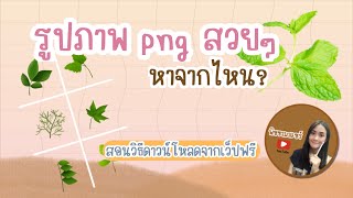 สอนดาวน์โหลดรูปภาพ png เอาไว้แต่งรูปสินค้าด้วยเว็บฟรี #EP.38 ||พิชชามาแชร์