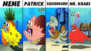 Spongebob Tralala Meme All Versions