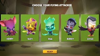 Choose Your Flying Attacker | All Flying Character | Zooba