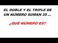 ¿Cuál es la Solución al Problema de Matemáticas? (Ejercitando Ecuaciones Primer Grado)