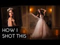 How i shot this  off camera flash composite portrait tutorial