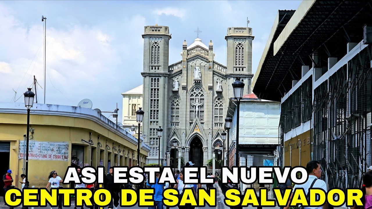 LOS NUEVOS CAMBIOS EN CENTRO DE SAN SALVADOR. #elsalvador 