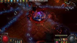 POE: OmiOza : Starforge CYCLONE  Uber atziri kill