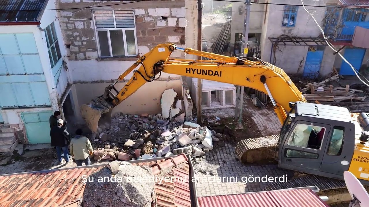 Köyümüzde cami çalışması