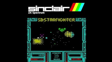 Sinclair ZX Spectrum   3D Starfighter   3of9