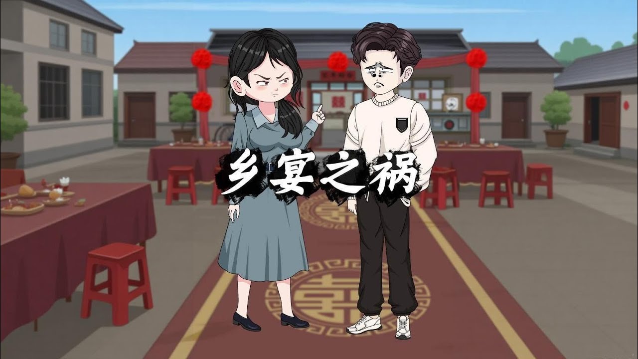 爆笑沙雕动画：乡村宴席惊天秘密！