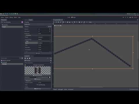 Godot Tip: Texturing a Line2D With Repeating Texture