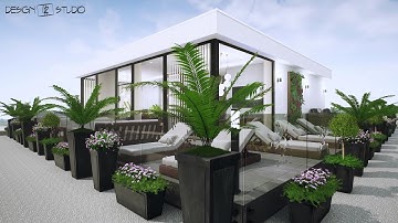 Archvis UE4 Terrace Interior