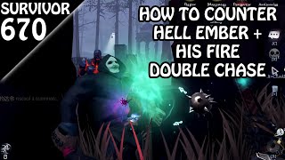 Countering HELL EMBER's 3vs1 (Leo + Fire + Doll) - Survivor Rank #670 (Identity v)