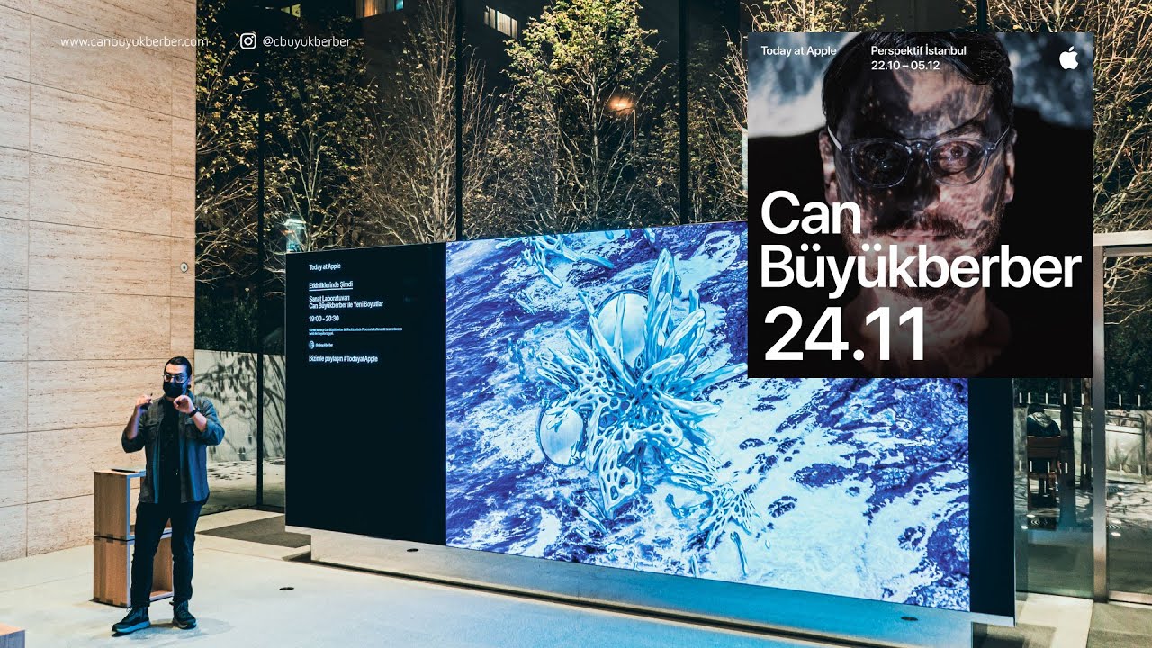 Today at Apple • Art Lab: New Dimensions with Can Buyukberber