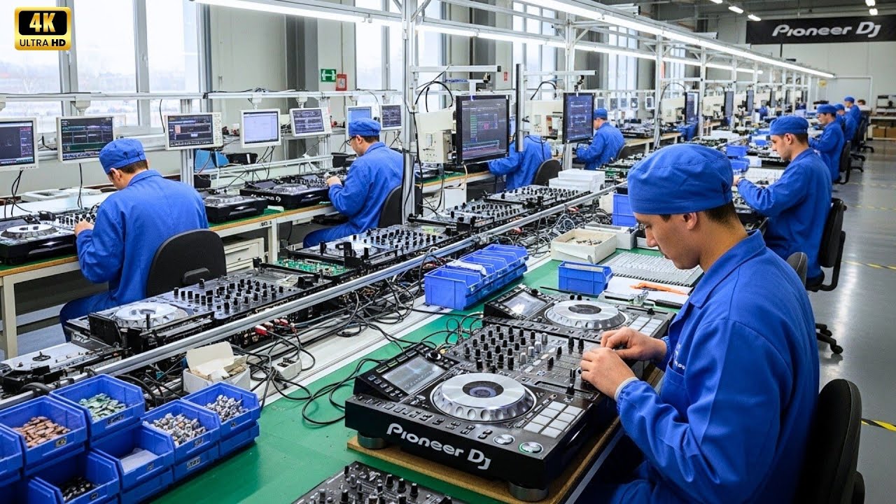 Watch Inside the Pioneer DJ console factory: the production process of the Pioneer XDJ-XZ DJ console. on YouTube Watch Inside the Pioneer DJ console factory: the production process of the Pioneer XDJ-XZ DJ console. on YouTube
