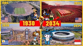 Every Official World Cup Stadium (1930-2034)