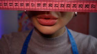 ASMR MEASURING. АСМР СНЯТИЕ МЕРОК И МНОГО МУРАШЕК.