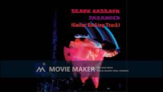 Black Sabbath - Paranoid (Guitar Backing Track)