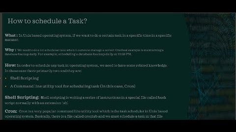 How to Schedule a Database Backup (Mysql)