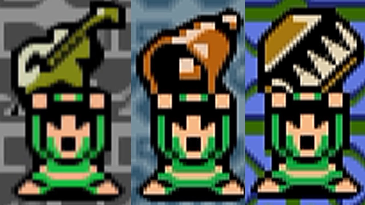 All Music Instruments in The Legend of Zelda Links Awakening DX YouTube