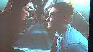 .Jake Gyllenhaal Michelle Monaghan Duncan Jones promoting SOURCE CODE signing autographs