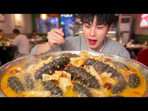 10000元佛跳墙火锅自助 ！海参花胶当饭吃！清空柜台老板当场崩溃！