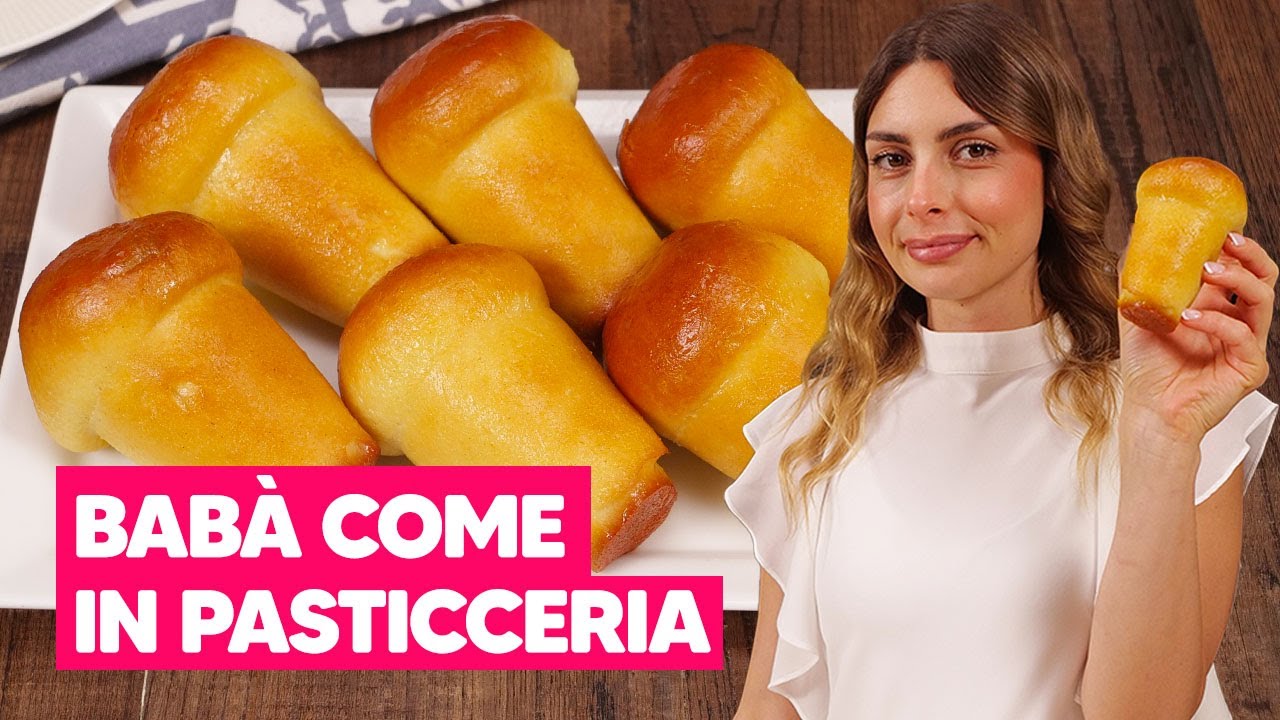 BABÀ NAPOLETANO al rum: la RICETTA ORIGINALE e i trucchi infallibili per un risultato perfetto 😍