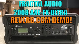 Fractal Audio Axe-FX Ultra • Reverb Ad Demo - YouTube